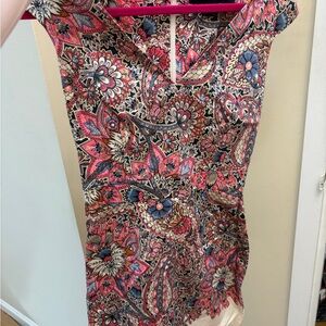 French Connection Multicolor Paisley Dress